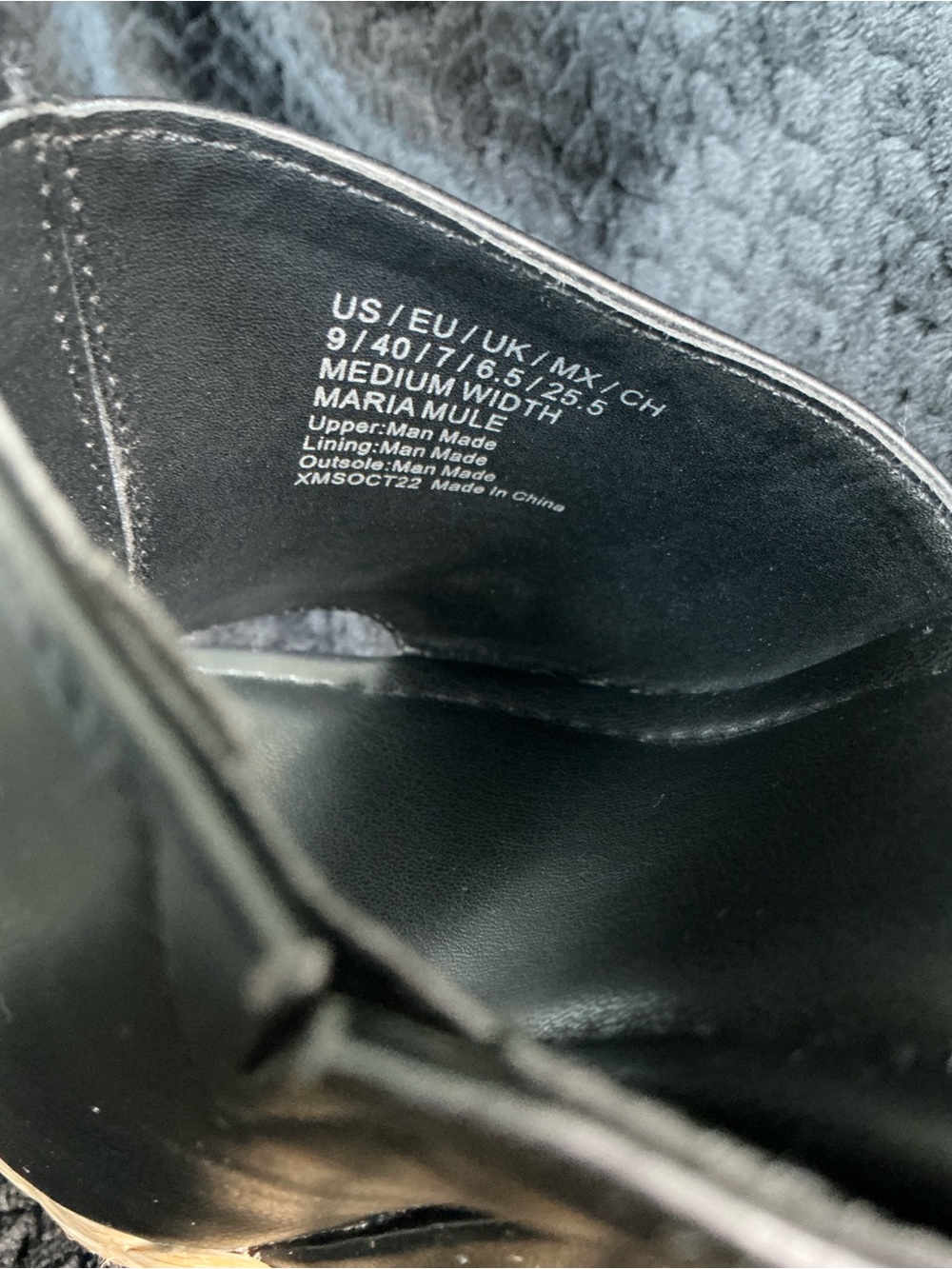 Kenneth Cole Reaction Black Slide Platform Espadrilles - Picture 5 of 9